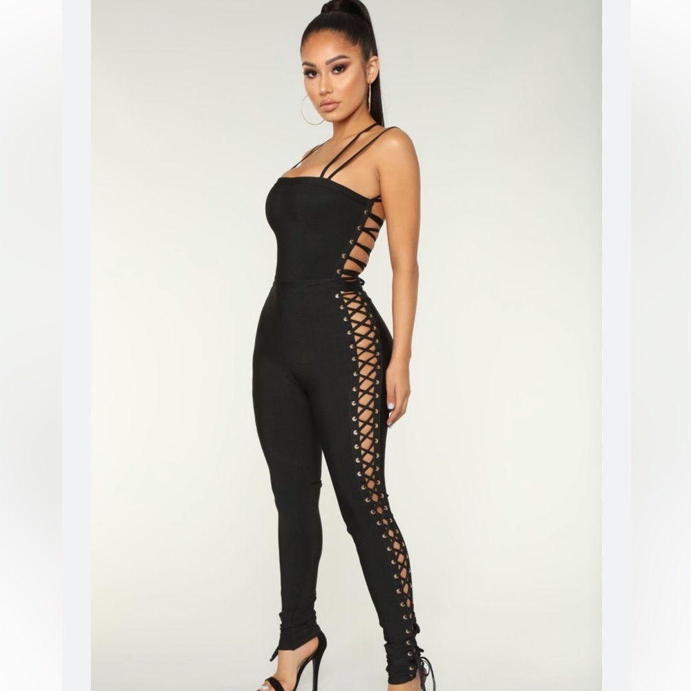 You Wish Bandage Jumpsuit